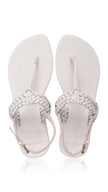 Venetian T-strap Leather Sandals-3