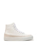 Hi Top Derby Suede and Leather Sneaker-0