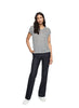 Linen Stripe Pocket Tee (Blue Slate)-2