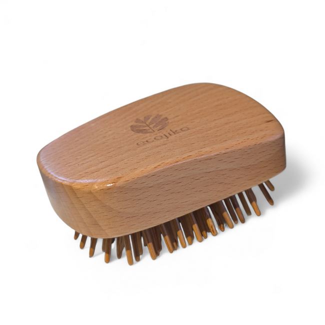 Wooden Bamboo Detangling Brush | Bamboo Tangle Teezer-1