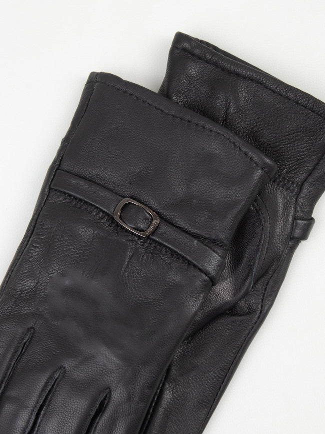 Women's leather gloves-1