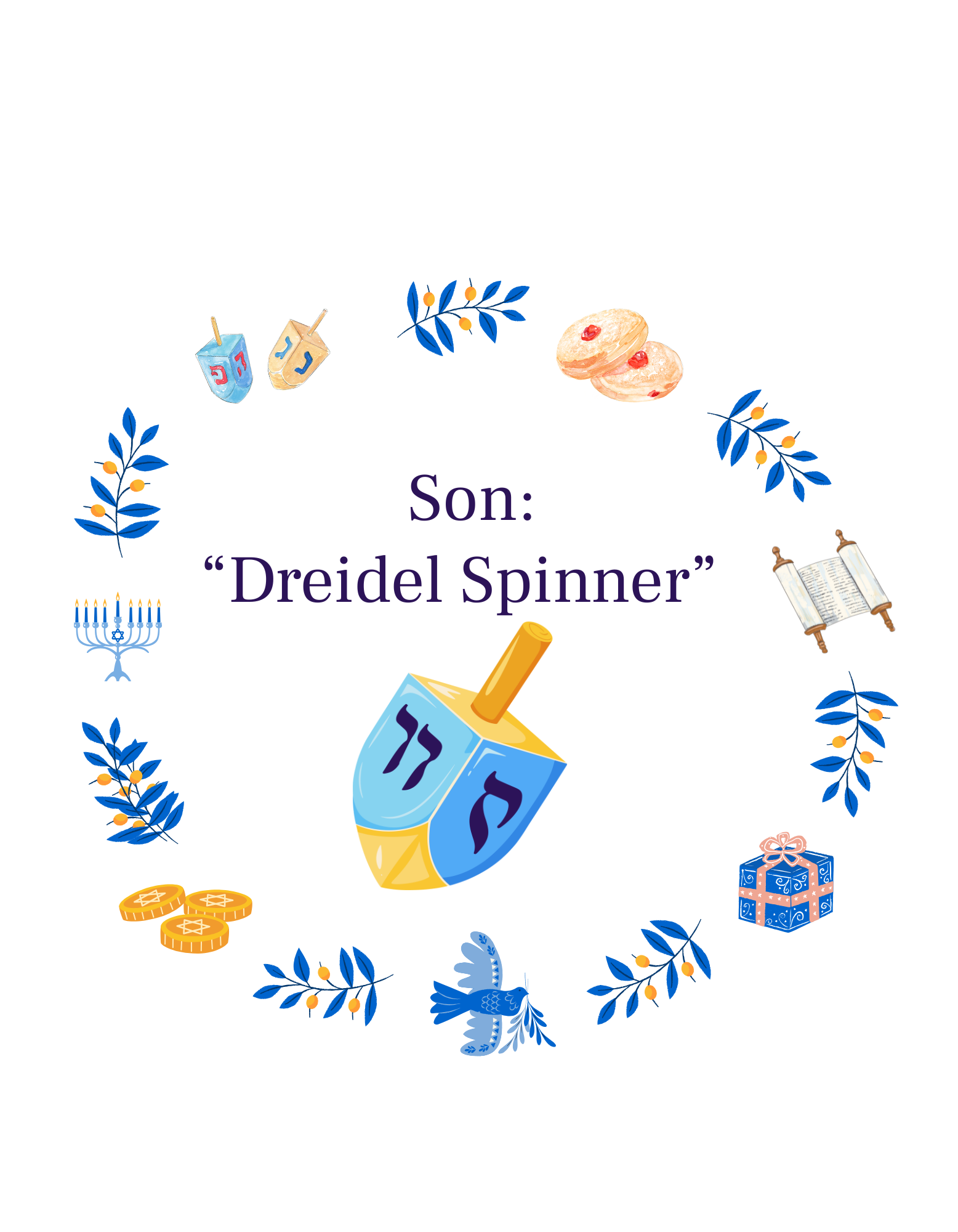 Hanukkah Family Matching Tees – Latke Flipper, Candle Lighter & More