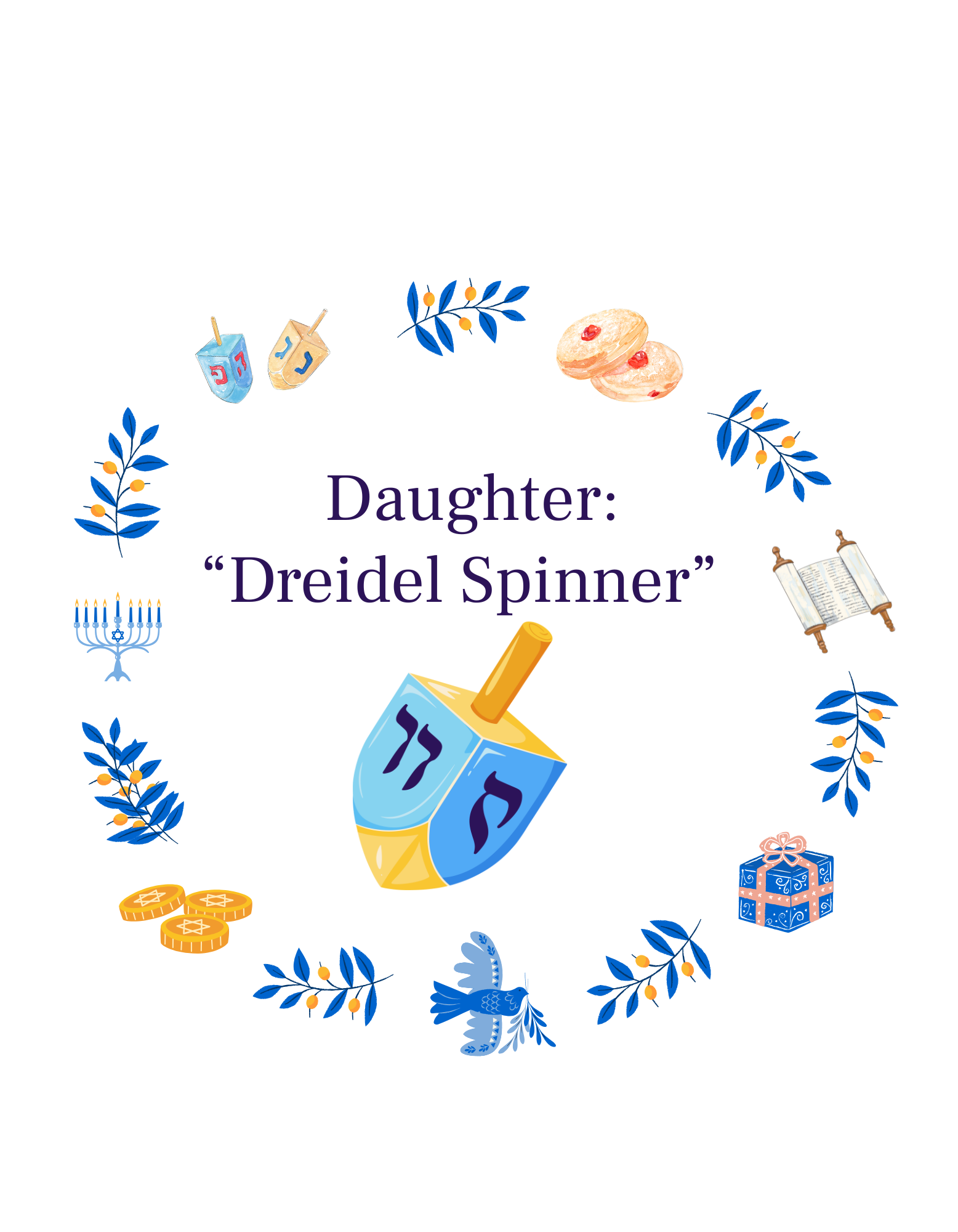 Hanukkah Family Matching Tees – Latke Flipper, Candle Lighter & More