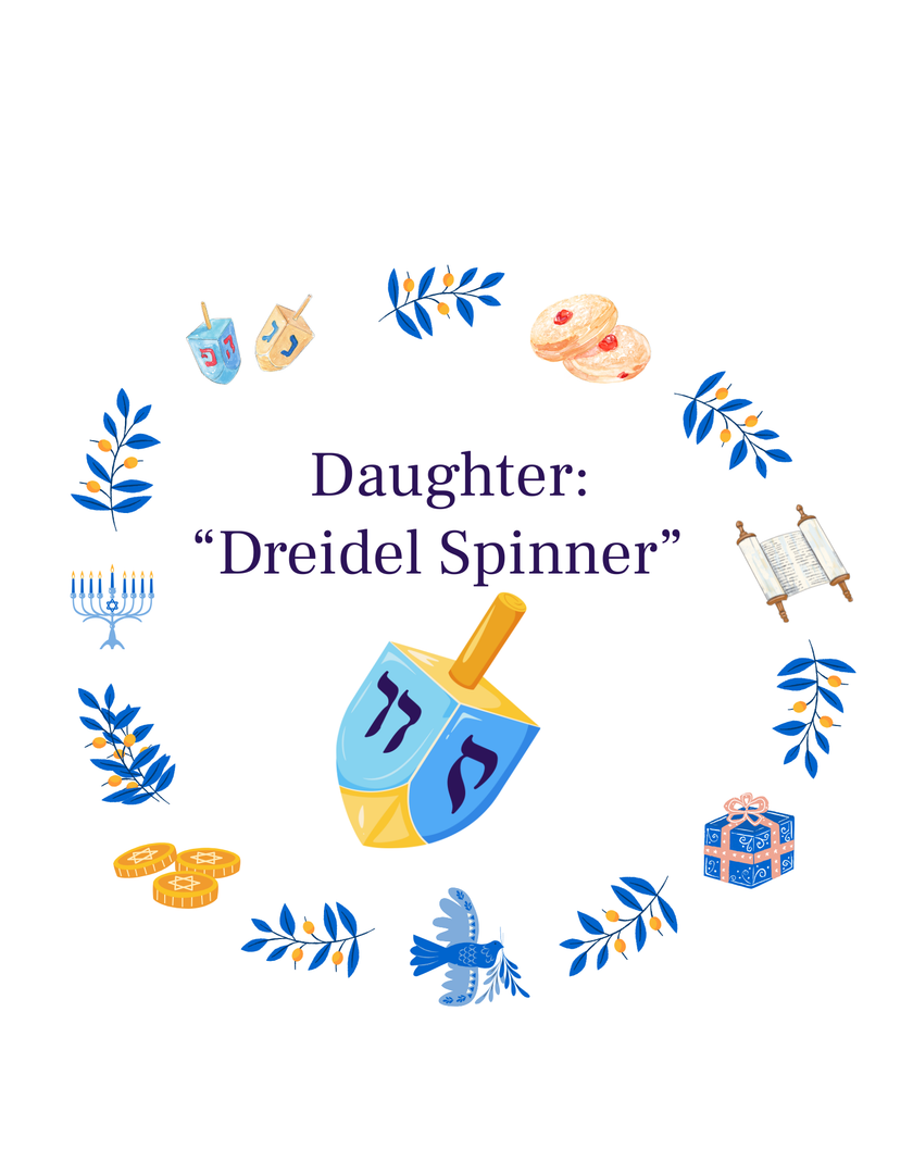 Hanukkah Family Matching Tees – Latke Flipper, Candle Lighter & More