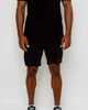 Men's Merino Wool Sports Shorts - Black-1