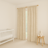 Soft Linen Animal Embroidered Nursery Curtains – 5 Colours – Blackout or Cotton Lined – Custom Sizes – Rod or Track Compatible