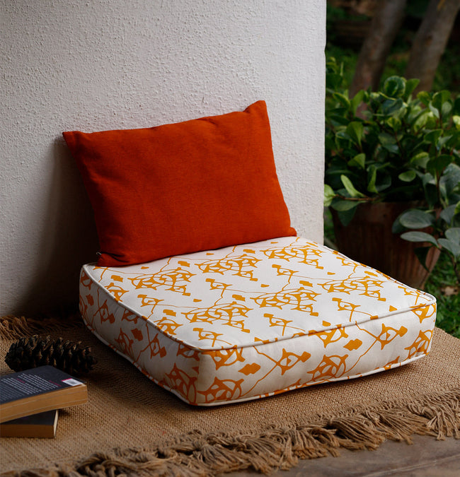 Large Patterned Floor Cushion (20x20