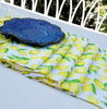 Lemon Table Runner | Organic Linen | Ruffled Edges | 92-305cm