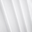 Organic Cotton Waffle Shower Curtain White | Mold Resistant, Quick Dry | Standard Sizes & Made to Measure-3