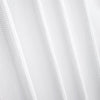 Organic Cotton Waffle Shower Curtain White | Mold Resistant, Quick Dry | Standard Sizes & Made to Measure-3
