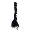 Black Khmer Silk Scarf-4
