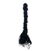 Black Khmer Silk Scarf-4