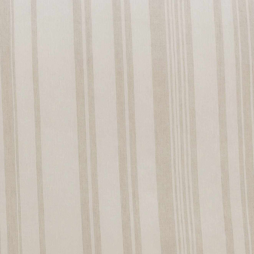 Capucnasan Tan Striped Linen Bedding Set