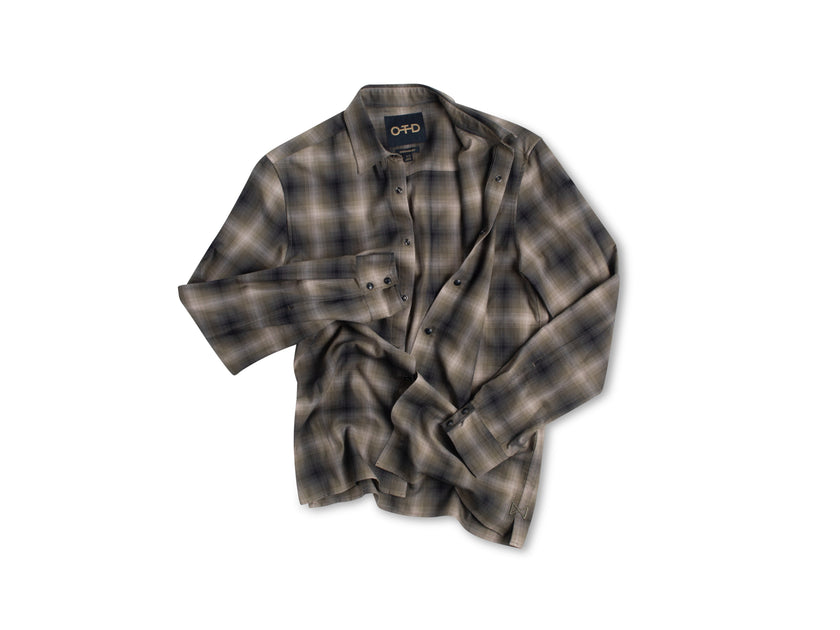 Checked Snap Button Shirt-2