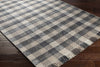 Chilliwack Gray Plaid Wool Rug-2