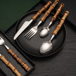 Bamboo Flatware Place Set of 4