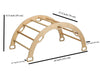 Large Montessori Climbing Arch/Rocker with Pillow Set