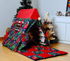 Climbing Triangle with Christmas Tent Cover, Mat, Ramp | Foldable Montessori Play Set-10