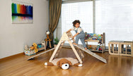 Climbing Triangle with Ramp | Foldable Montessori Climbing Set