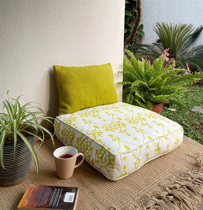 Large Patterned Floor Cushion (20x20