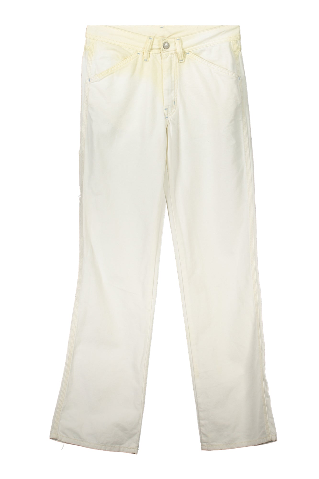 DIESEL MEN'S WHITE PANTS-0
