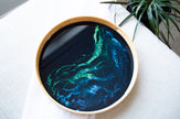 Bamboo Round Serving Trays