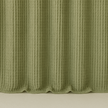 Pure Cotton Sage-Green Waffle Weave Shower Curtain – Extra-Wide & Extra-Long | Custom Sizes | Quick-Dry Bathroom Curtain