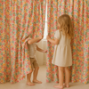 Wildflower Meadow Cotton Curtains – Watercolour Floral Kids Drapes, Light-Filtering or 100 % Blackout | Made-to-Measure