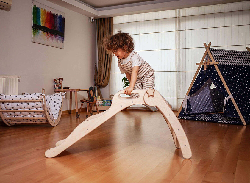 Foldable Wooden Slide-4