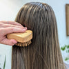 Wooden Bamboo Detangling Brush | Bamboo Tangle Teezer