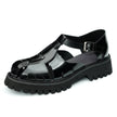 Glossy Calfskin Modern Roman Sandals for Men-2