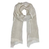 Gauze Linen Two Tone Scarf-3