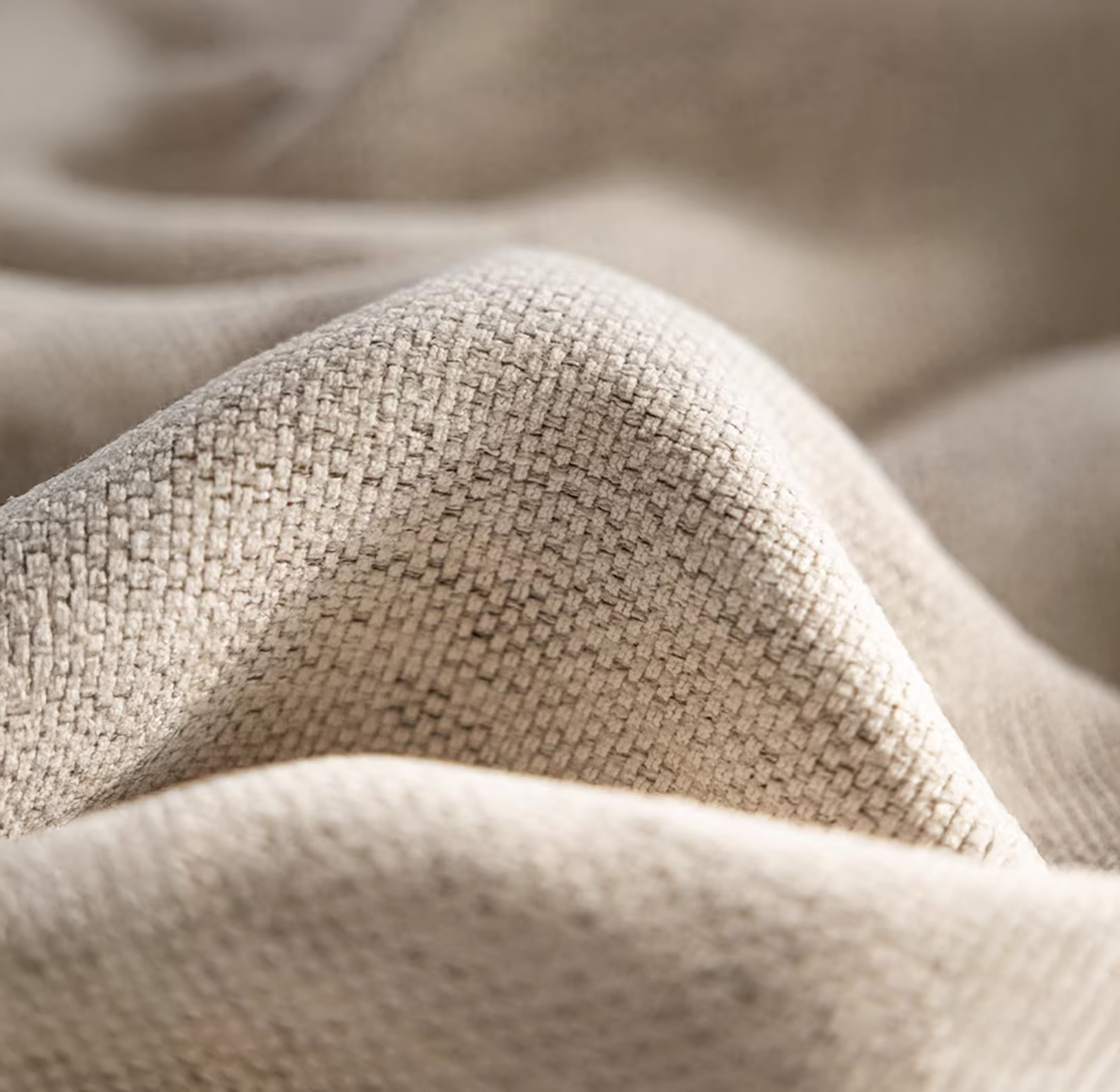 Artisan Weave Thick & Heavy GOTS Organic Cotton Curtains | 14 Colours | Standard/Made to Measure | Blackout/Light Filtering
