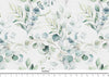 Eucalyptus Leaf Linen Valance Curtain - Botanical Window Valance - Rod Pocket Style-3