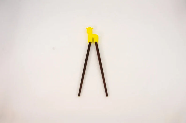 Simpo Kids Chopsticks with Cute Little Animal Helper