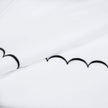 Scallops - Pure Linen Embroidered Edge Duvet Cover Sets-2