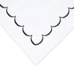 Scallops - Pure Linen Embroidered Edge Duvet Cover Sets-1