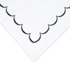 Scallops - Pure Linen Embroidered Edge Duvet Cover Sets-1