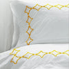 Links - Pure Linen Embroidered Edge Duvet Cover Sets-0