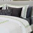 Links - Linen Cotton Embroidered Edge Duvet Cover Sets-5