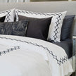 Links - Linen Cotton Embroidered Edge Duvet Cover Sets-8