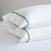 Tracks - Pure Linen Embroidered Edge Duvet Cover Sets-1