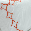 Links - Linen Cotton Embroidered Edge Duvet Cover Sets-2