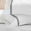 Tracks - Pure Linen Embroidered Edge Duvet Cover Sets-9