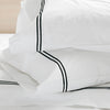 Tracks - Pure Linen Embroidered Edge Duvet Cover Sets-9