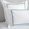 Tracks - Linen Cotton Embroidered Edge Duvet Cover Sets-3