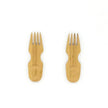 Natural Bamboo Spork-Zero Waste Free Of Plastic-Sustainable Cotton Pouch-1