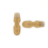 Natural Bamboo Spork-Zero Waste Free Of Plastic-Sustainable Cotton Pouch-3