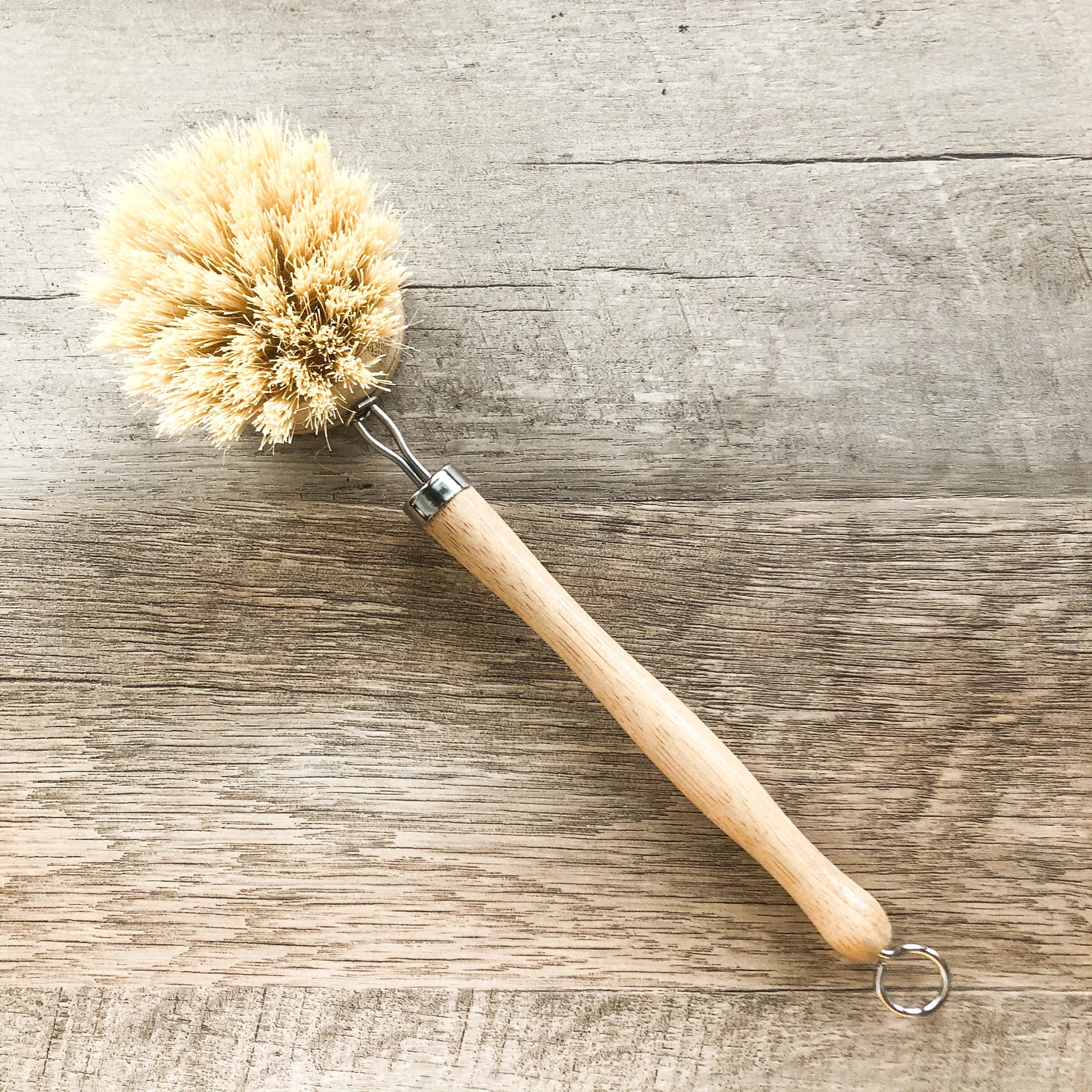 Natural Zero Waste Bamboo Kitchen Brush Set - Eco Friendly Plastic Free Sustainable Kitchen - Ultimate Set Of 5 Best Selling Bamboo Brushes-1