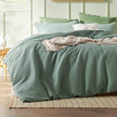 Waffle Weave Pure Linen Duvet Cover Sets-7